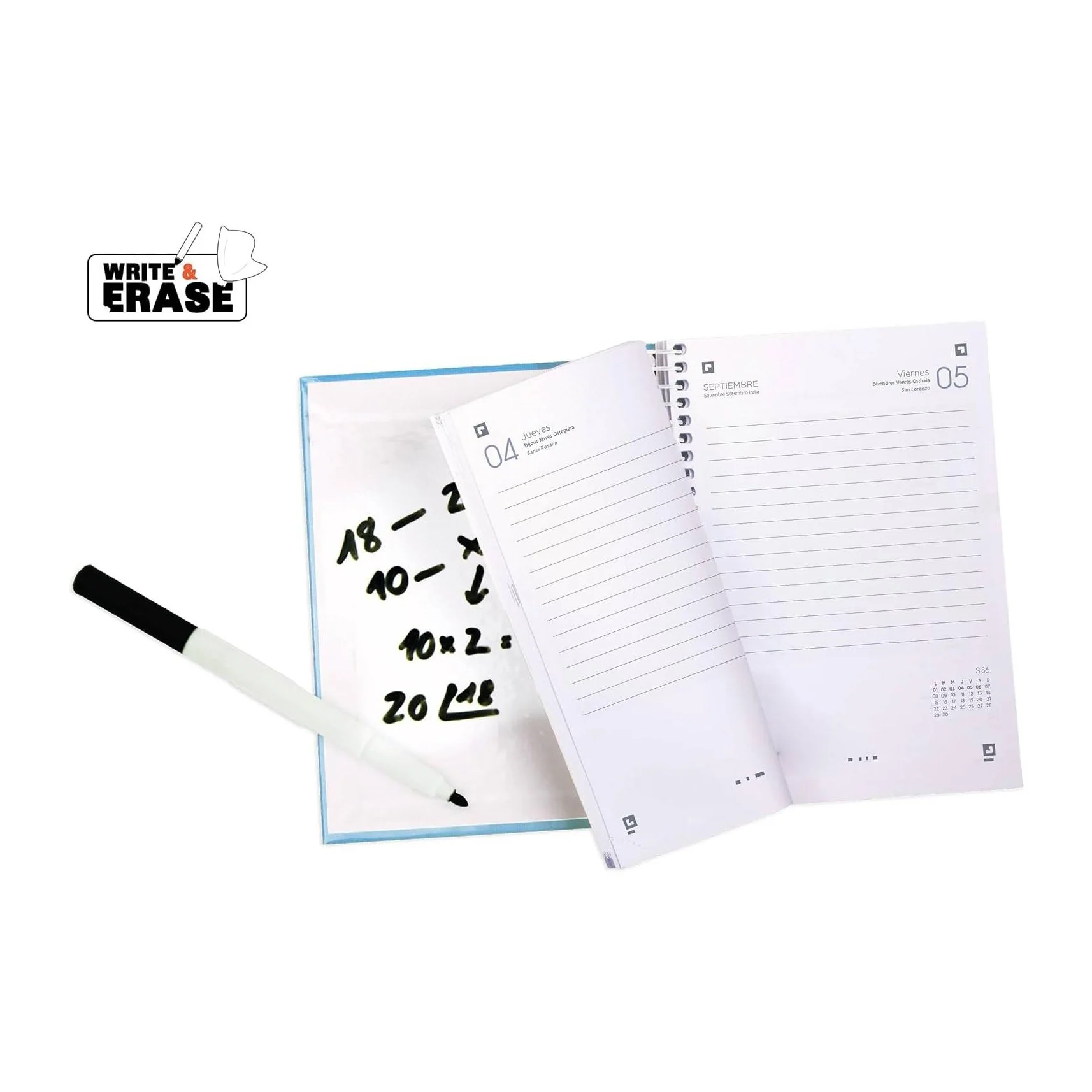 Agenda Escolar Diaria 2025-2026 Touch Pastel Oxford - Image 3