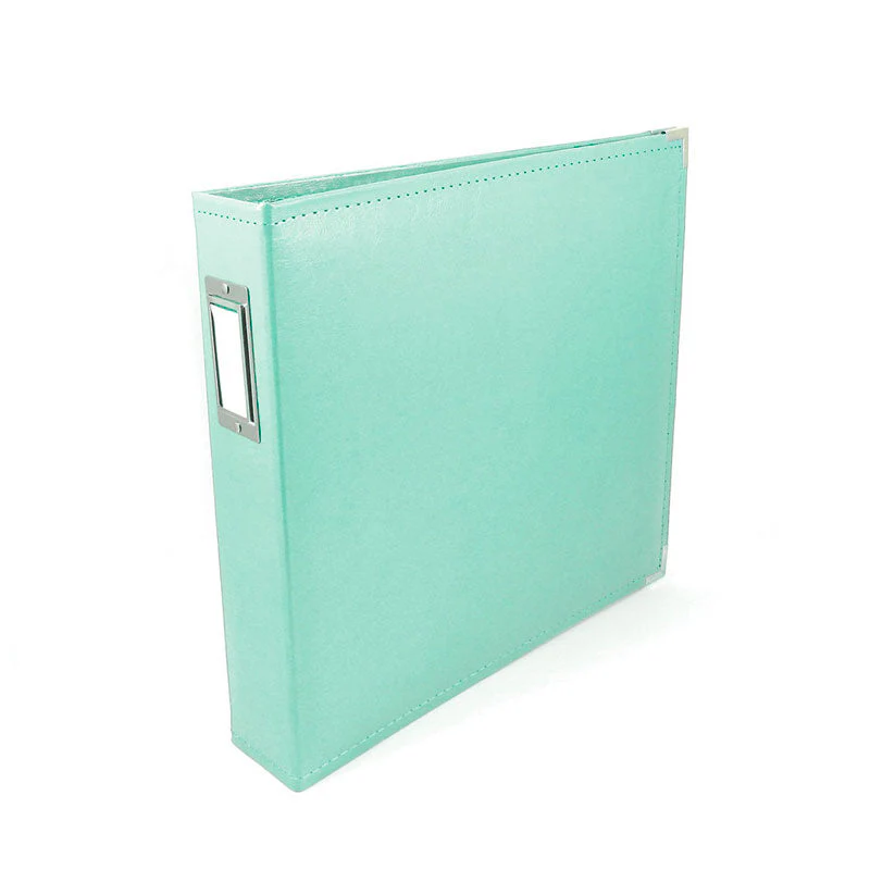Album de Cuero Menta 30,5x30,5cm We R Makers