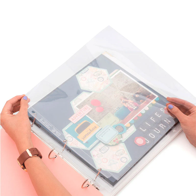 Album de Cuero Menta 30,5x30,5cm We R Makers - Image 2