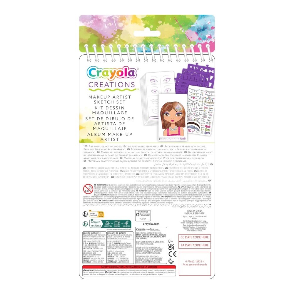 Álbum de Maquillaje Estrellas Creations Crayola - Image 2