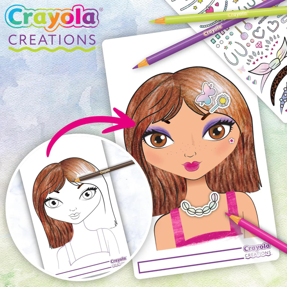 Álbum de Maquillaje Estrellas Creations Crayola - Image 4