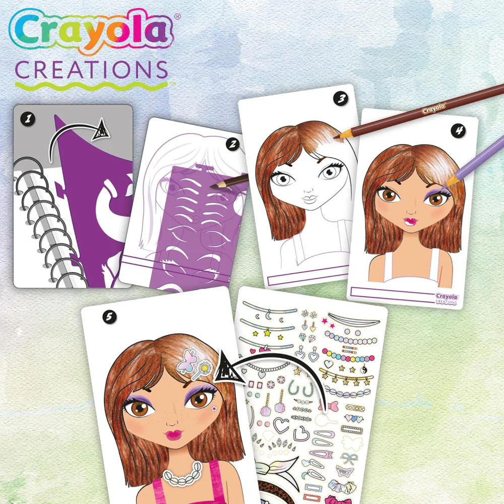 Álbum de Maquillaje Estrellas Creations Crayola - Image 5