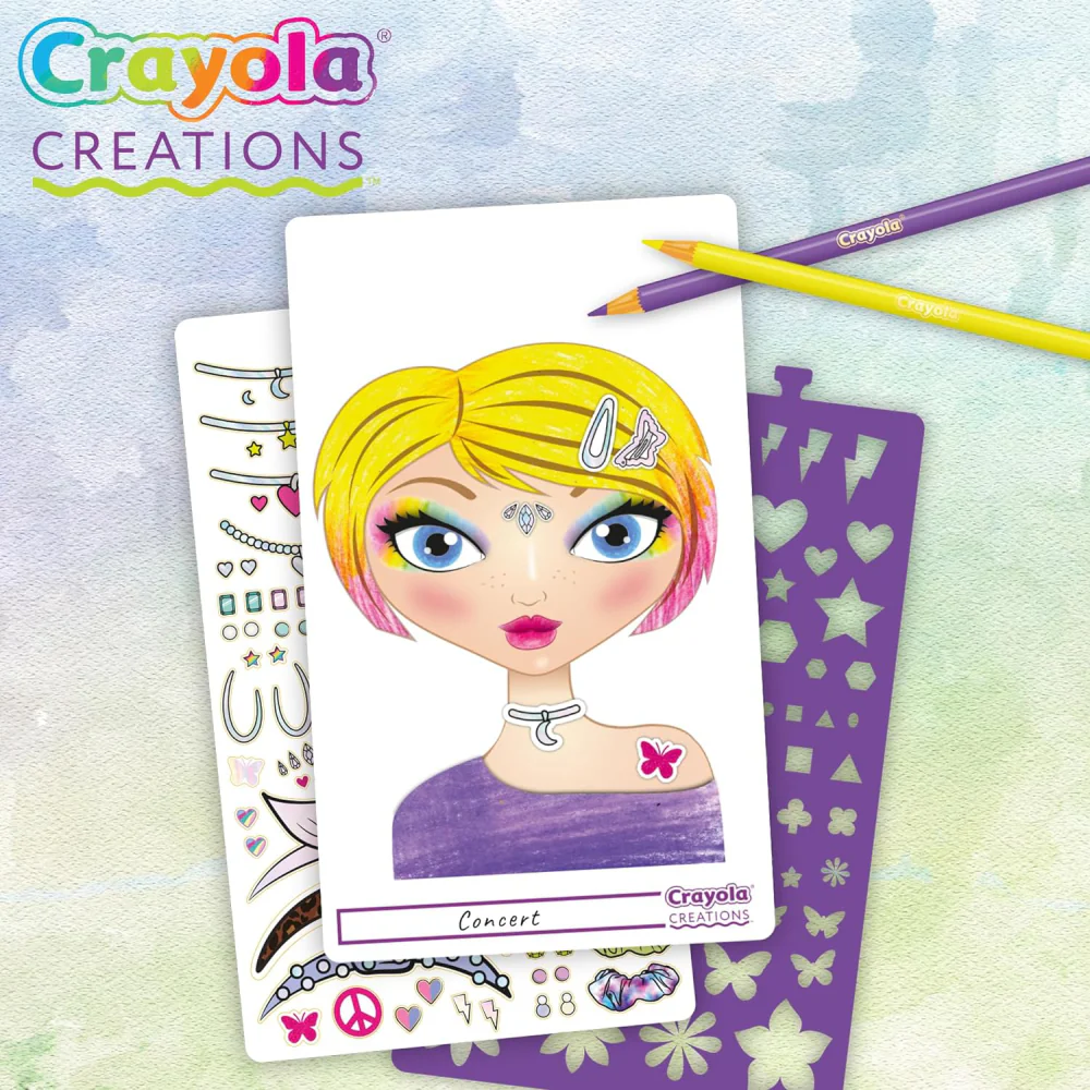 Álbum de Maquillaje Estrellas Creations Crayola - Image 6