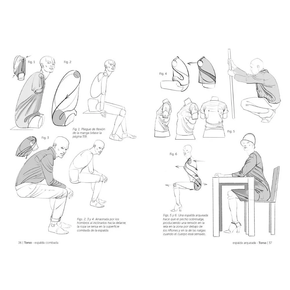 Anatomía artística 8: Los pliegues de la ropa - Image 5