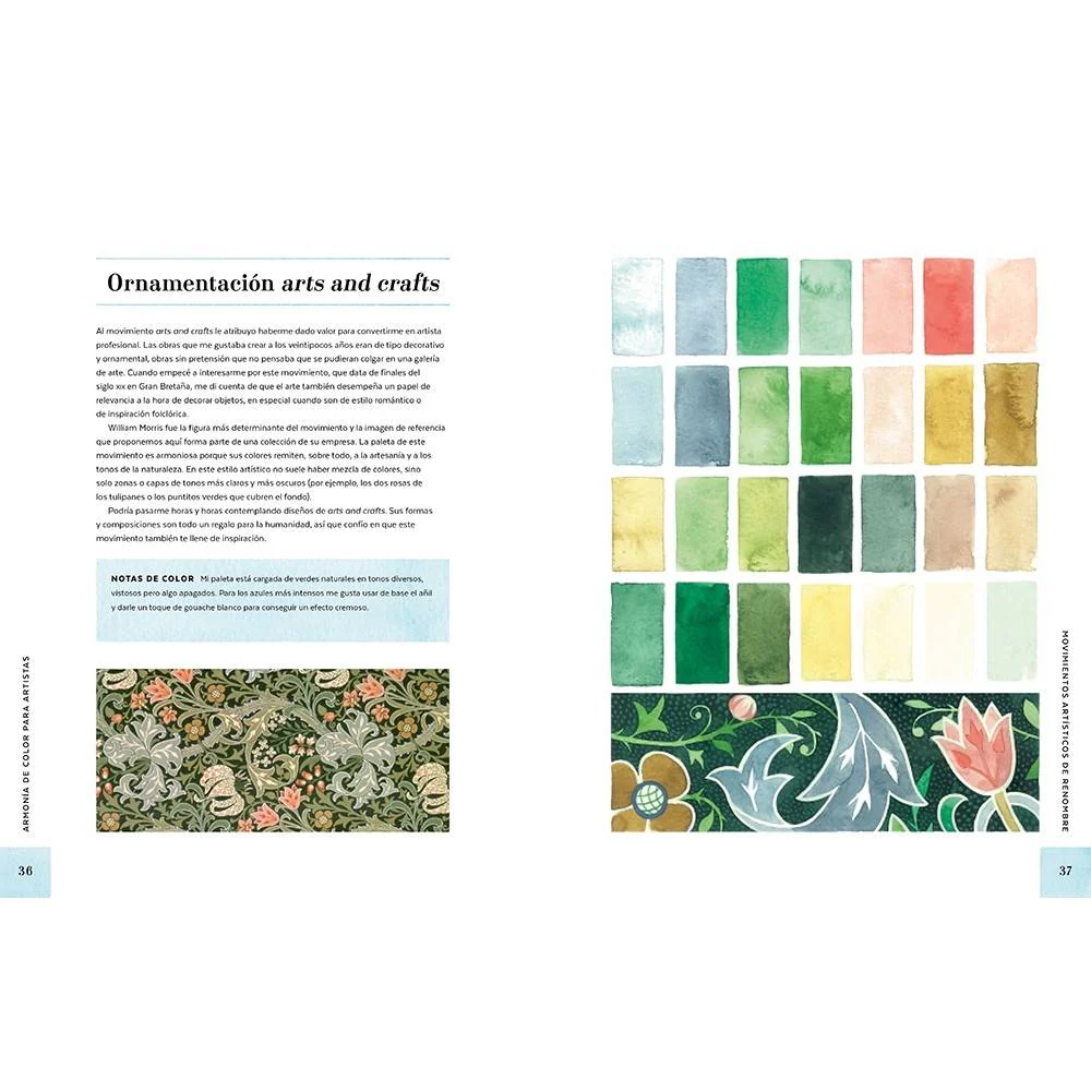 Armonía de color para artistas: Guía para crear combinaciones bellas y personales en acuarela - Image 4