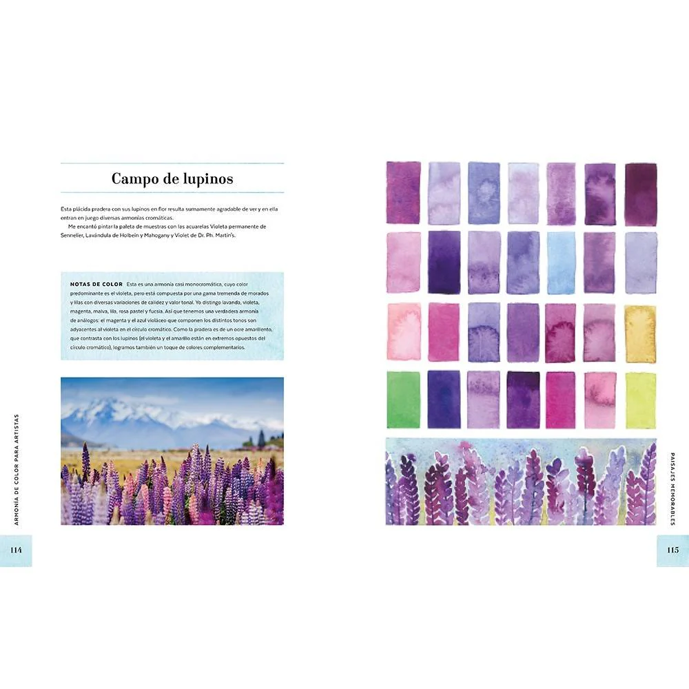Armonía de color para artistas: Guía para crear combinaciones bellas y personales en acuarela - Image 5