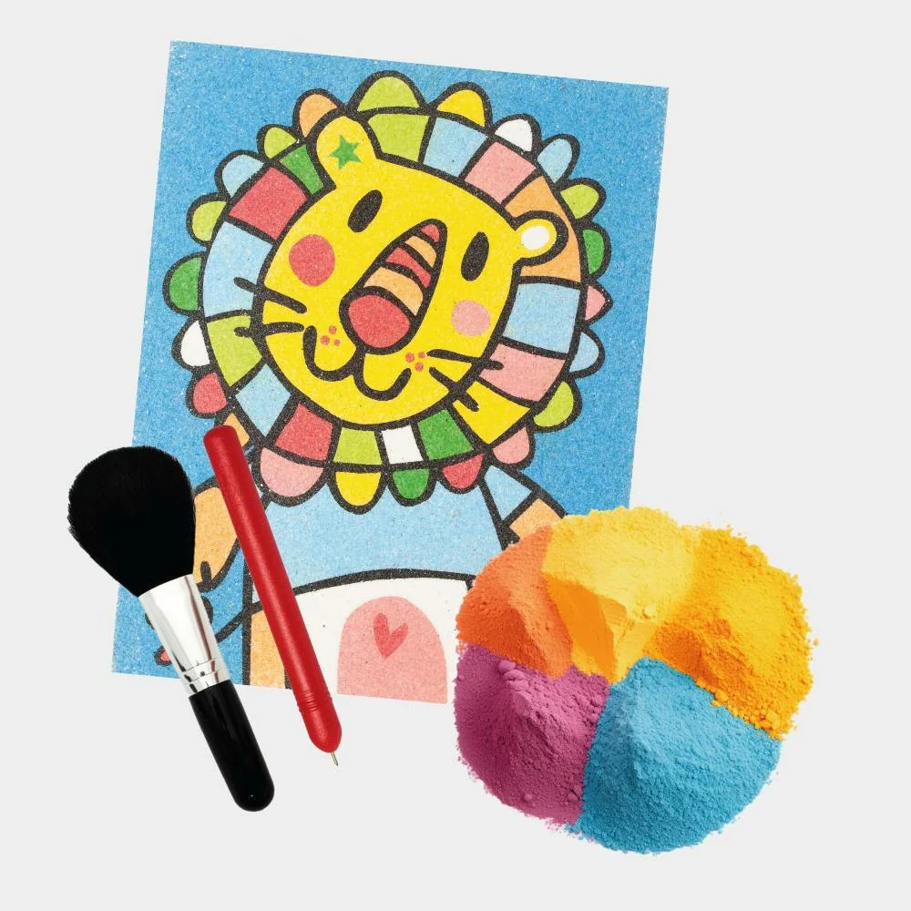 Arte con Arenas para niños: Kit de Iniciación de pintar con arena - Image 2