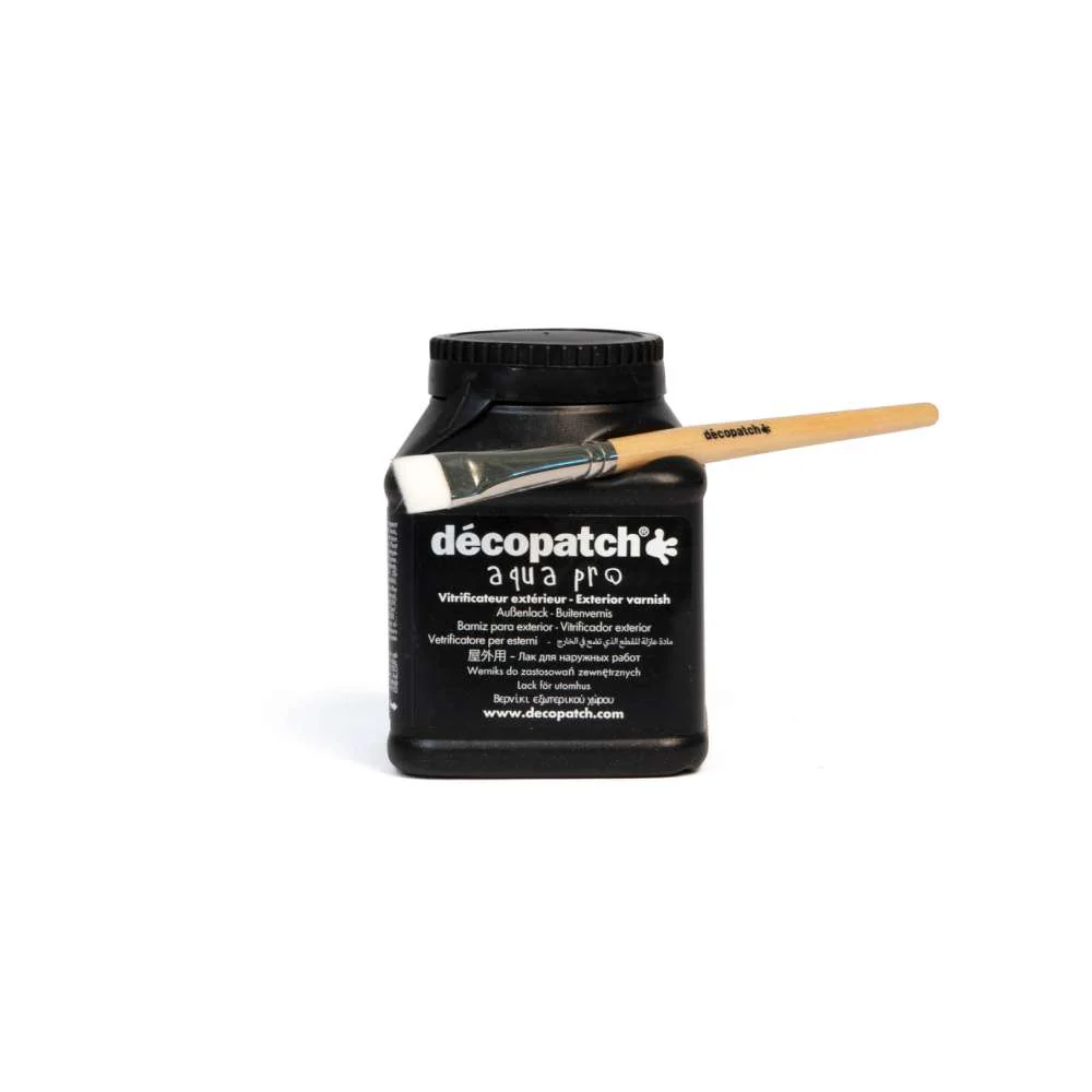Barniz Satinado para Exterior 180 ml Décopatch