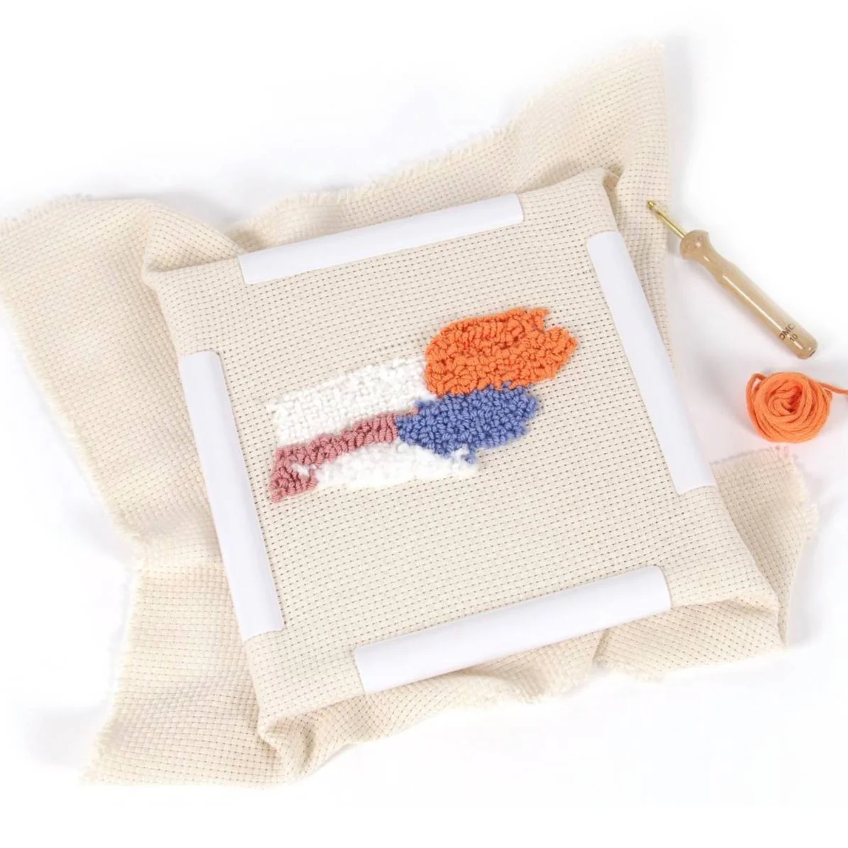 Bastidor para Punch Needle Cuadrado 28x28 cm DMC - Image 2