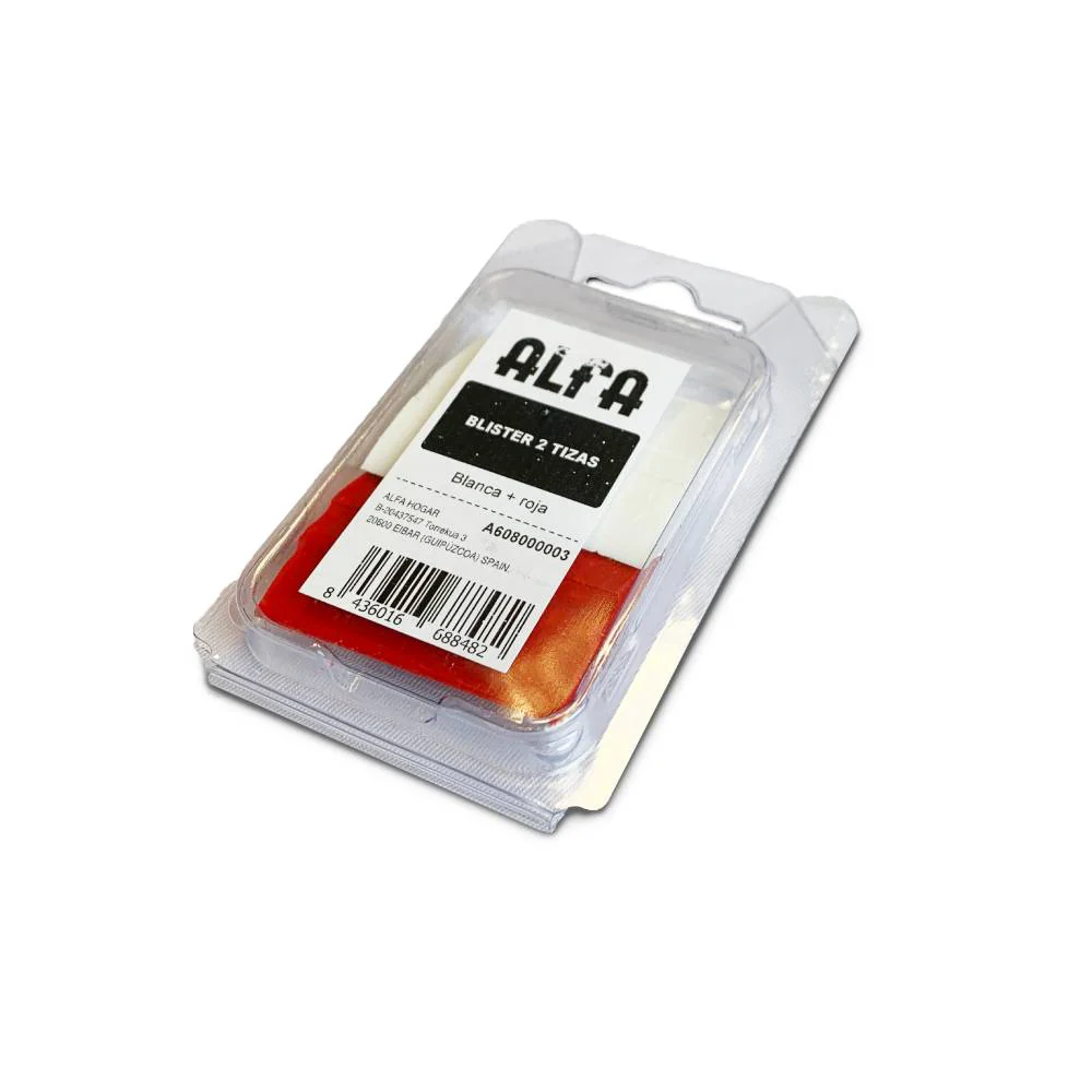 Blíster 2 Tizas Para Género Oscuro y Claro Alfa - Image 2