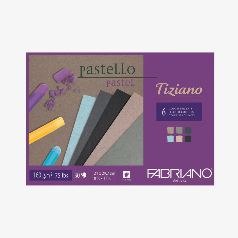 Bloc de Colores Pastel Tiziano A4 Fabriano - Image 2