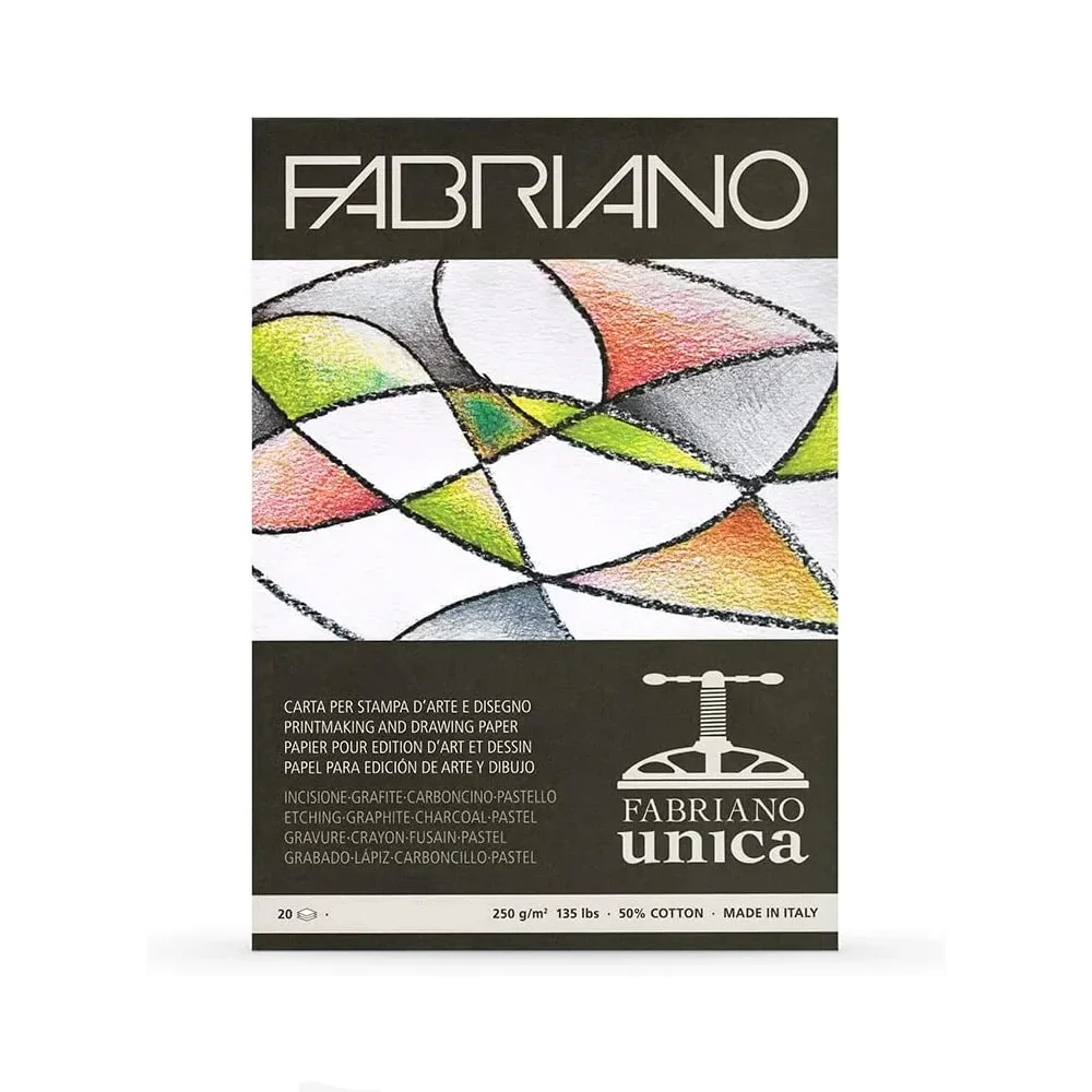 Bloc de Dibujo 20 Hojas Unica Fabriano - Image 2