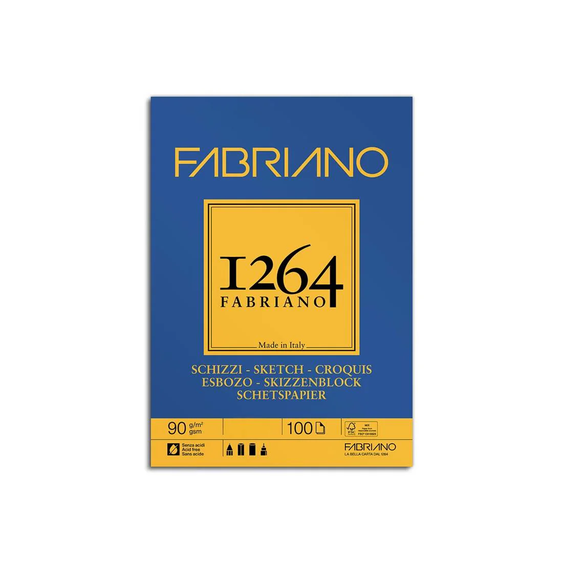 Bloc de Esbozo 1264 Fabriano