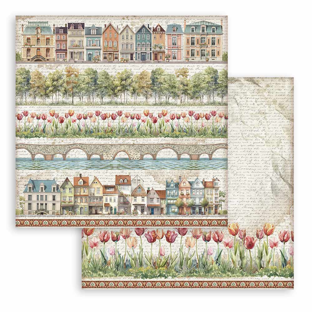Bloc de Scrapbooking Doble Cara Art of Travelling Stamperia - Image 10