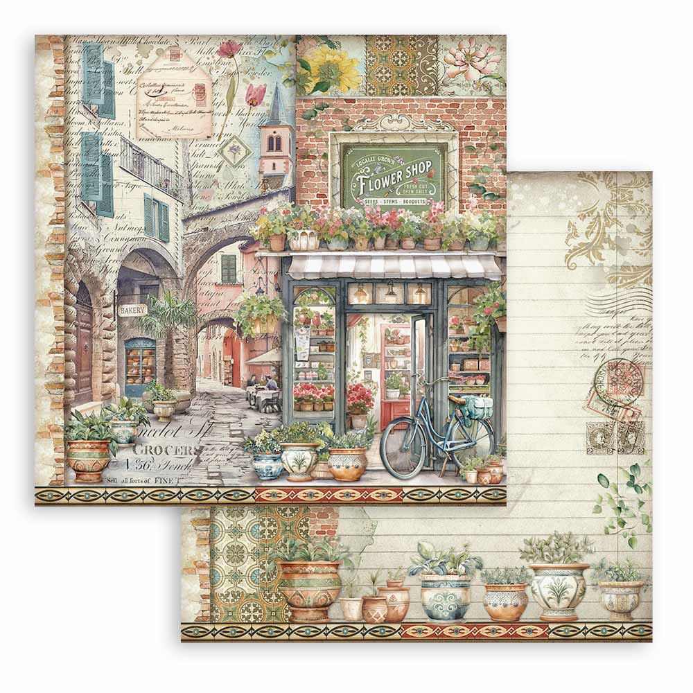 Bloc de Scrapbooking Doble Cara Art of Travelling Stamperia - Image 6