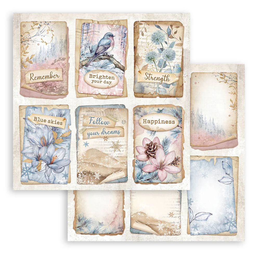 Bloc de Scrapbooking Doble Cara Dewdrops Stamperia - Image 11