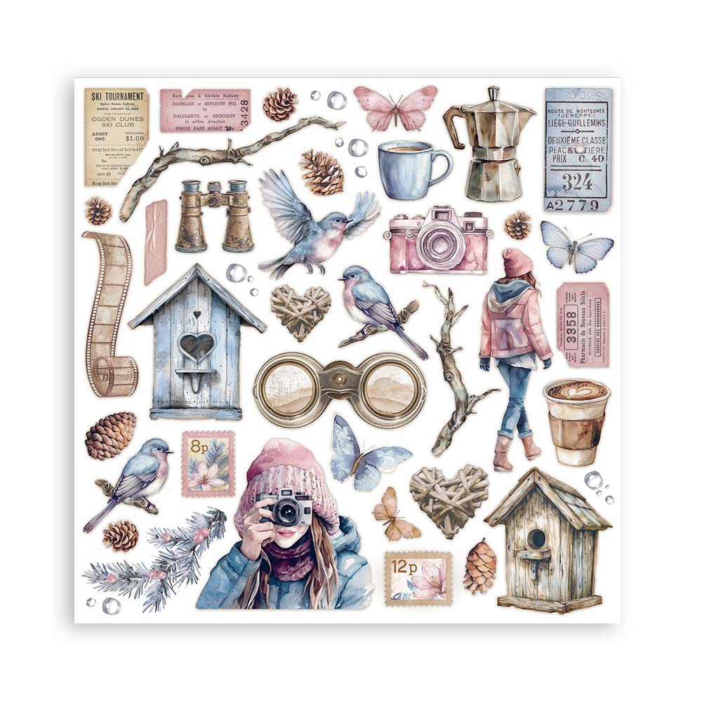 Bloc de Scrapbooking Doble Cara Dewdrops Stamperia - Image 13