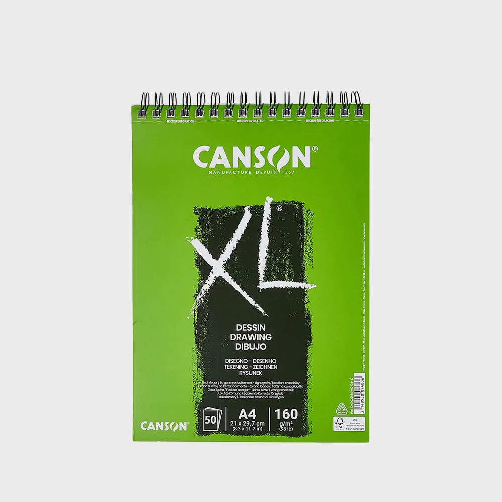 Bloc Dibujo Microperforado 50 Hojas 160gr A4 Canson XL