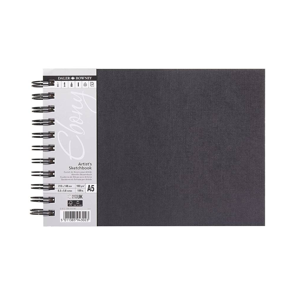 Bloc Dibujo Paisaje A5 Ebony Daler Rowney
