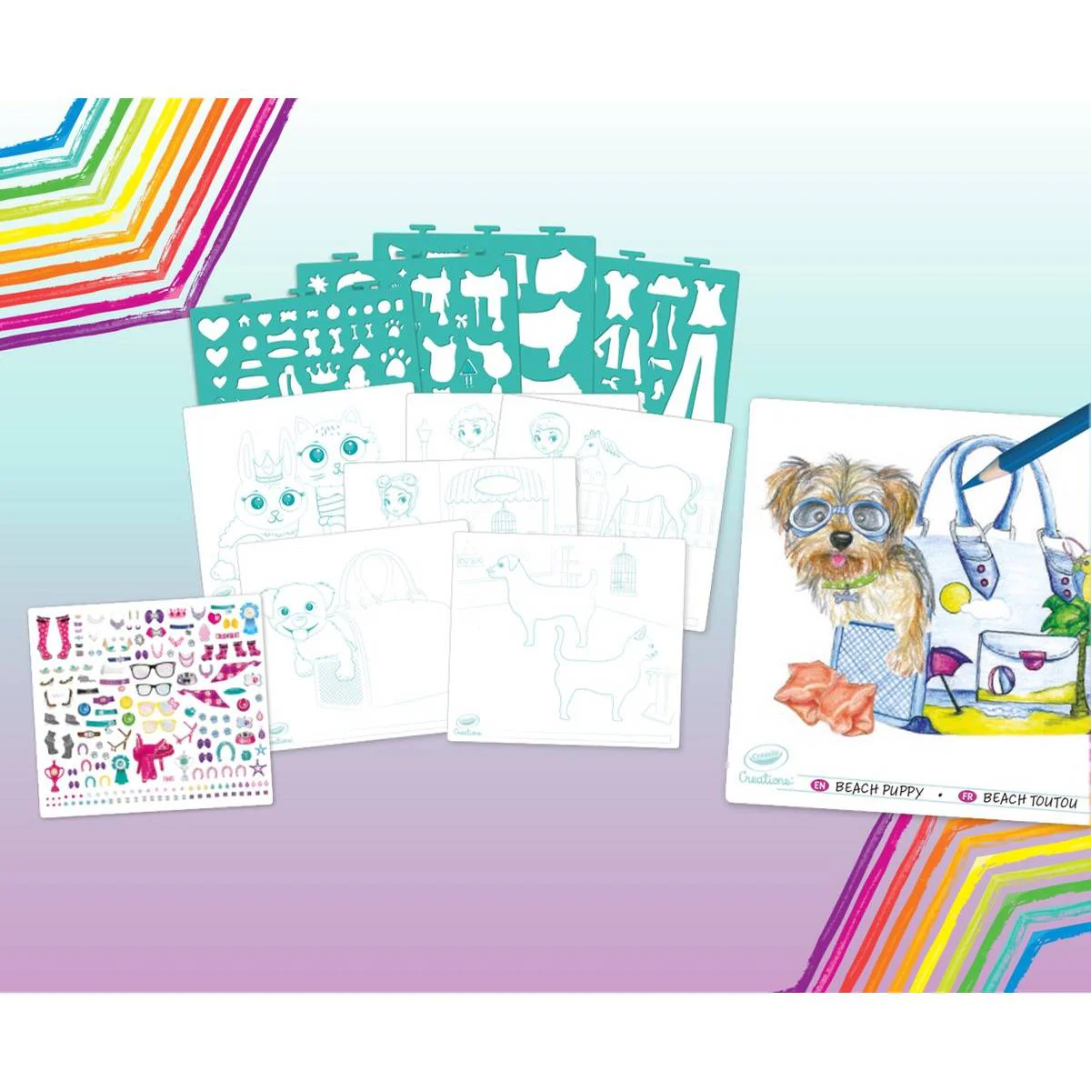 Bloc Diseño de Moda para Mascotas Crayola Creations - Image 3