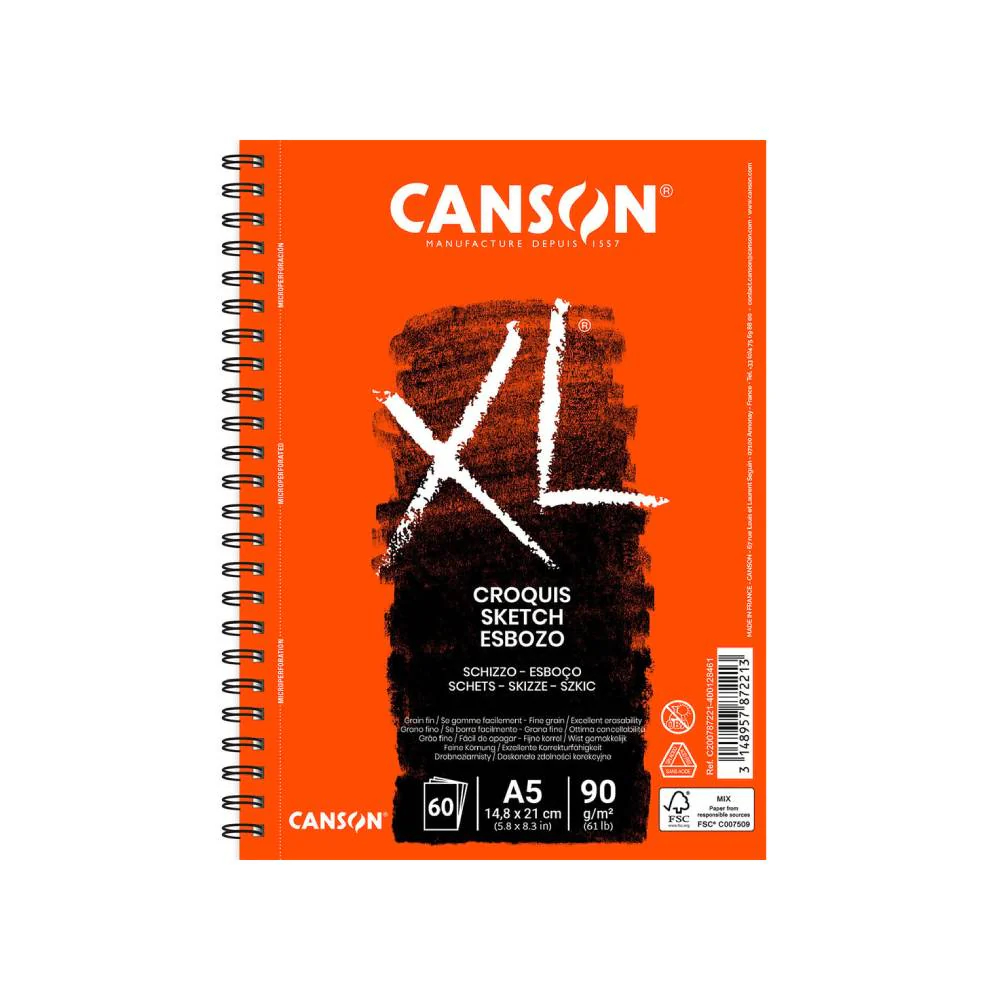 Bloc Esbozo Croquis XL A5 Canson