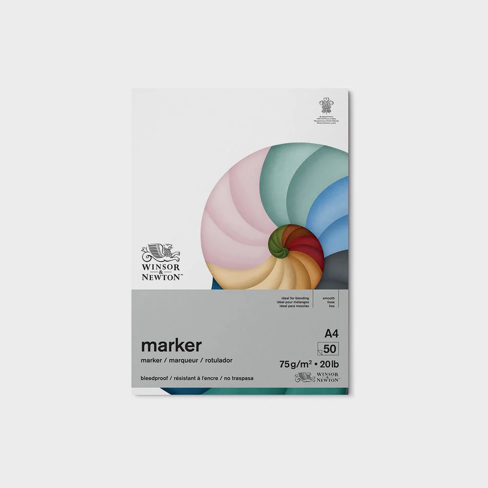 Bloc Papel Bleedproof A4 50hojas 75gr Winsor & Newton