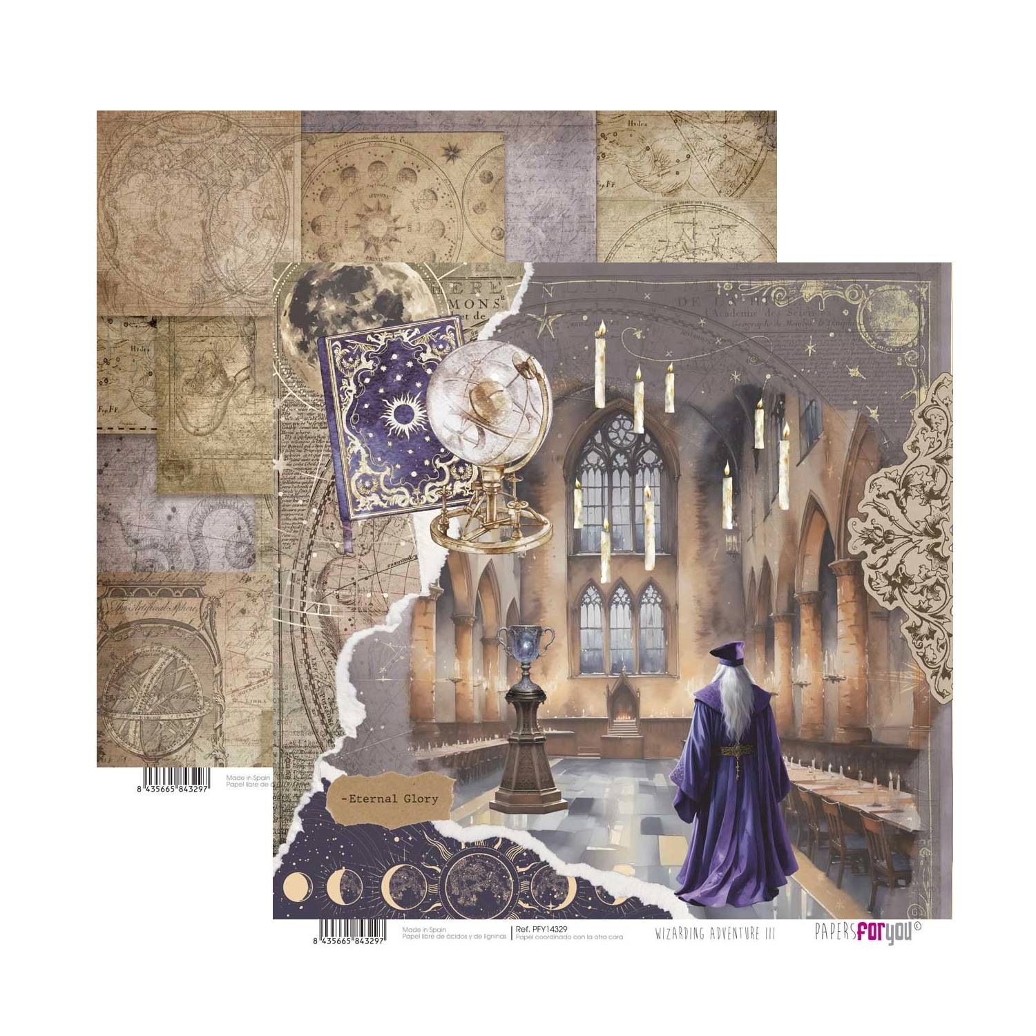 Bloc Scrap 14 Hojas Doble Cara Wizarding Adventure III Papers For You - Image 6