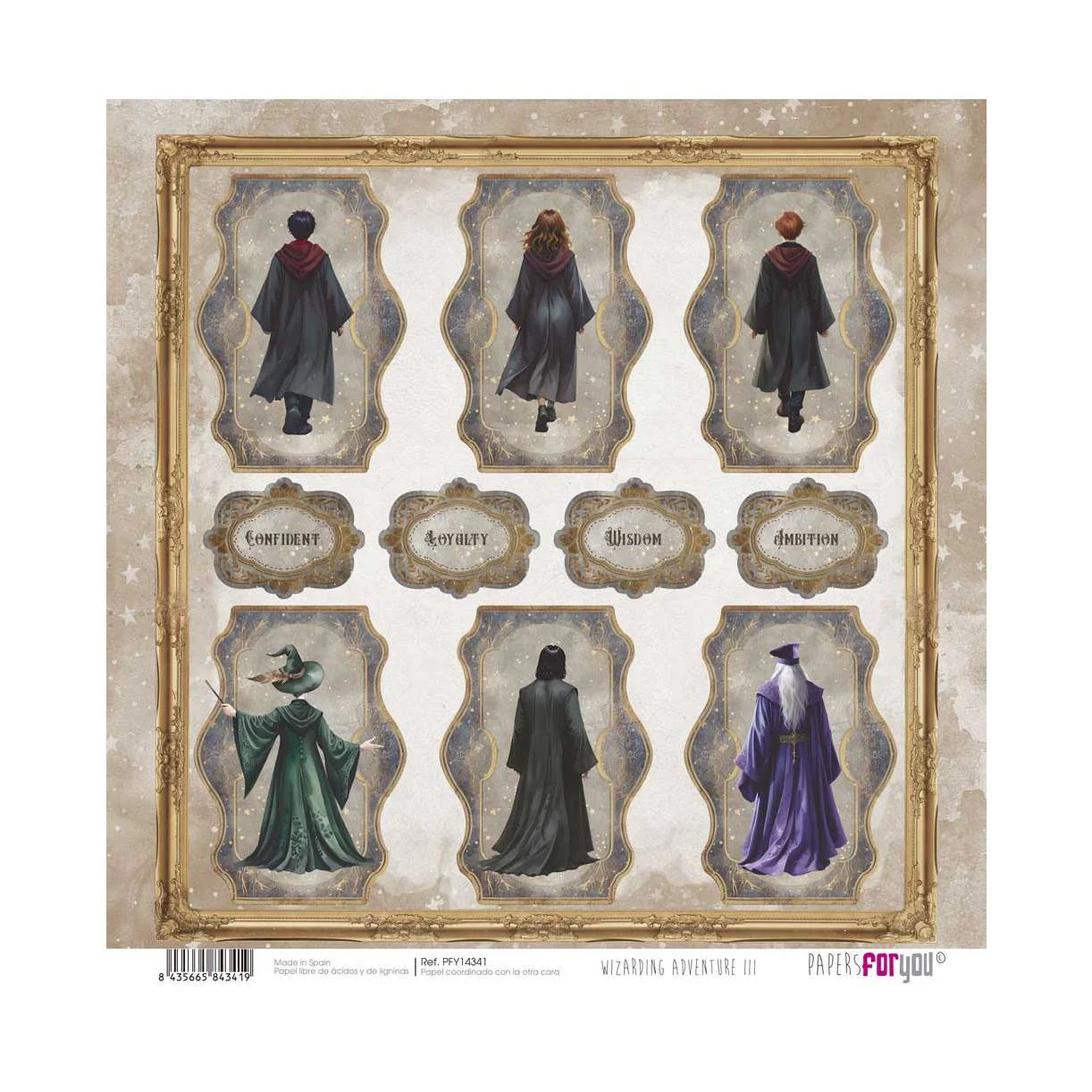 Bloc Scrap 28 Hojas Doble Cara Wizarding Adventure III Papers For You - Image 5