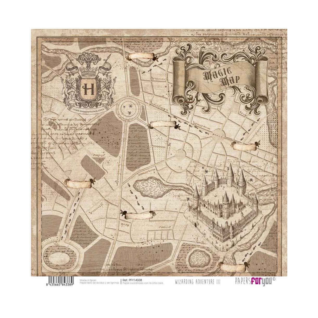 Bloc Scrap 28 Hojas Doble Cara Wizarding Adventure III Papers For You - Image 9