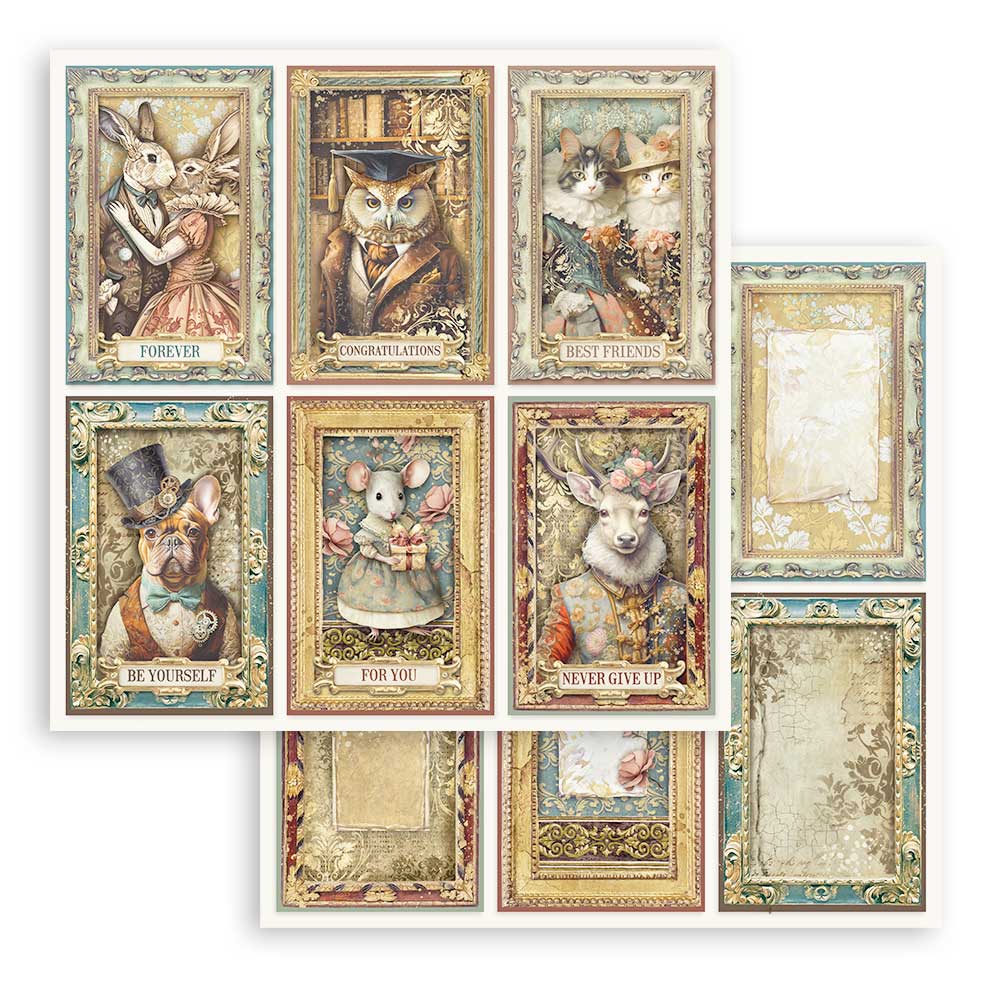 Bloc Scrapbooking 10 Hojas Alterego Stamperia - Image 11