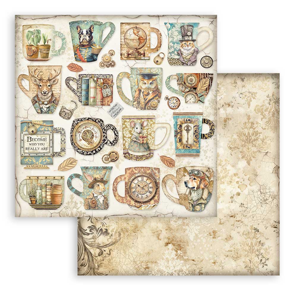 Bloc Scrapbooking 10 Hojas Alterego Stamperia - Image 12