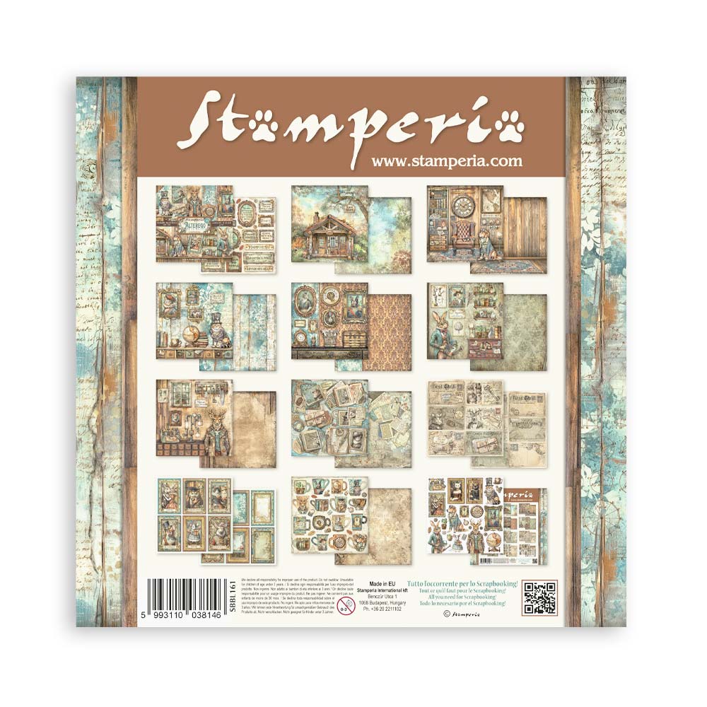 Bloc Scrapbooking 10 Hojas Alterego Stamperia - Image 14
