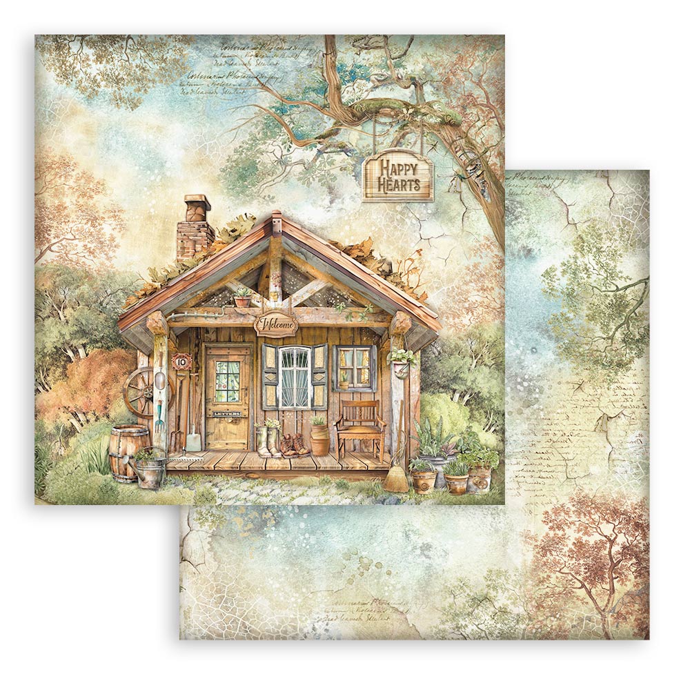 Bloc Scrapbooking 10 Hojas Alterego Stamperia - Image 3