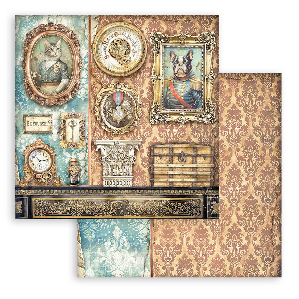 Bloc Scrapbooking 10 Hojas Alterego Stamperia - Image 6