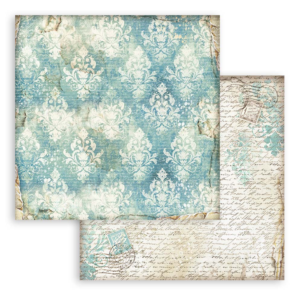 Bloc Scrapbooking 10 Hojas Backrounds Alterego Stamperia - Image 12