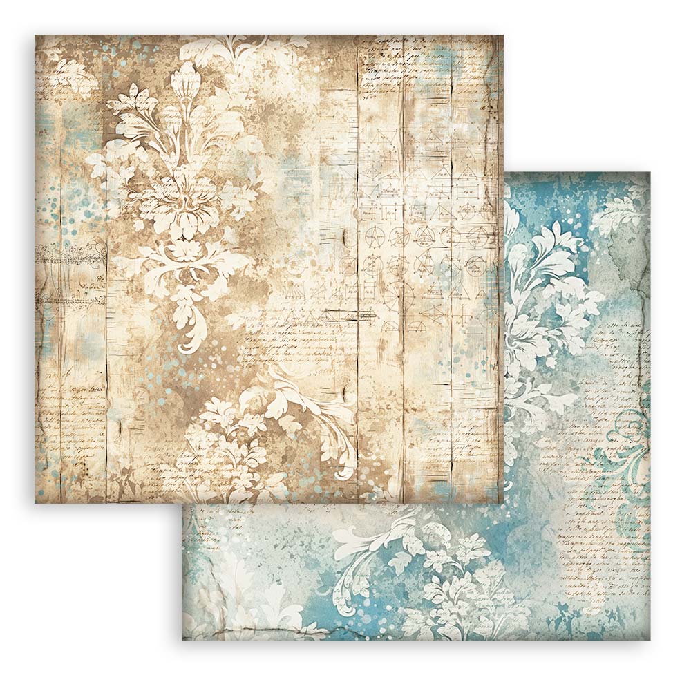 Bloc Scrapbooking 10 Hojas Backrounds Alterego Stamperia - Image 4