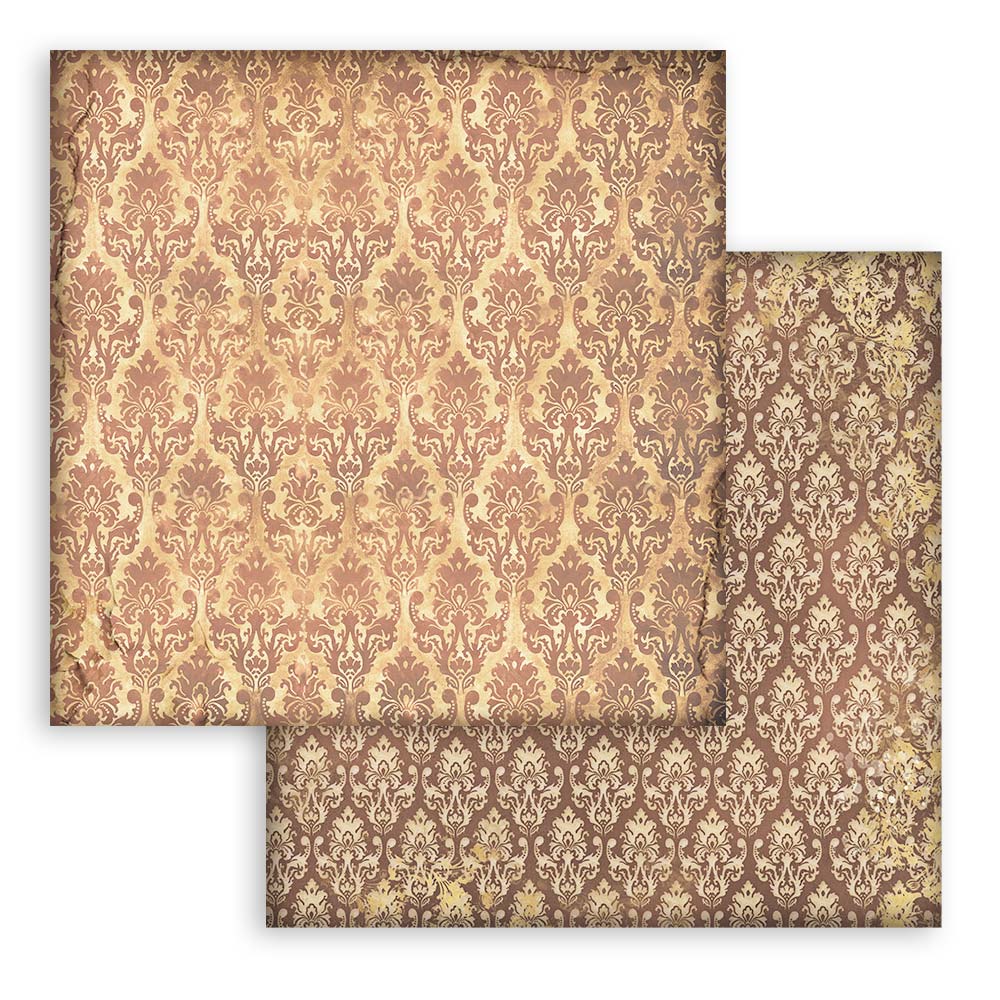 Bloc Scrapbooking 10 Hojas Backrounds Alterego Stamperia - Image 6