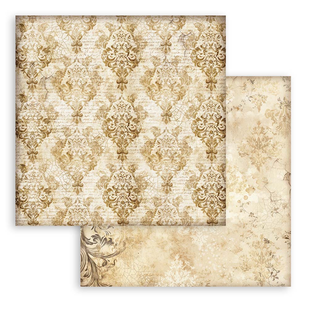 Bloc Scrapbooking 10 Hojas Backrounds Alterego Stamperia - Image 9