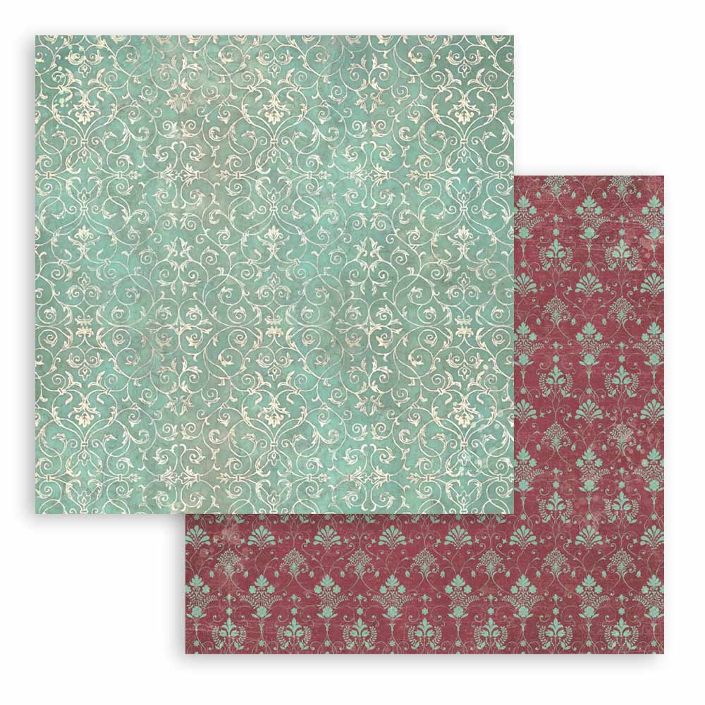 Bloc Scrapbooking 10 Hojas Backrounds Master of Magic Stamperia - Image 12