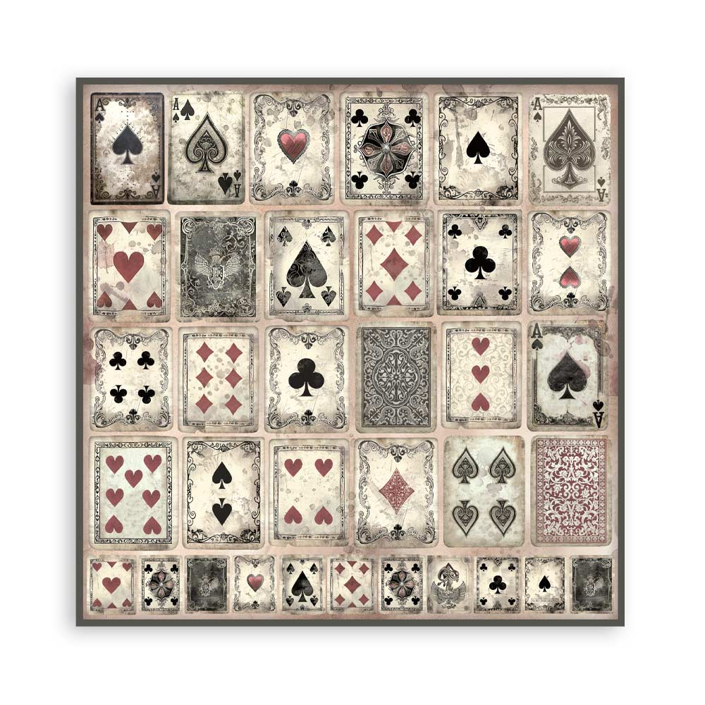 Bloc Scrapbooking 10 Hojas Backrounds Master of Magic Stamperia - Image 2