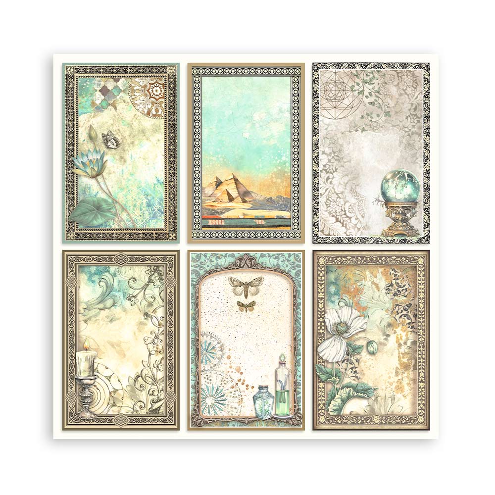 Bloc Scrapbooking 22 Hojas Fortune 12x12 Stamperia - Image 16