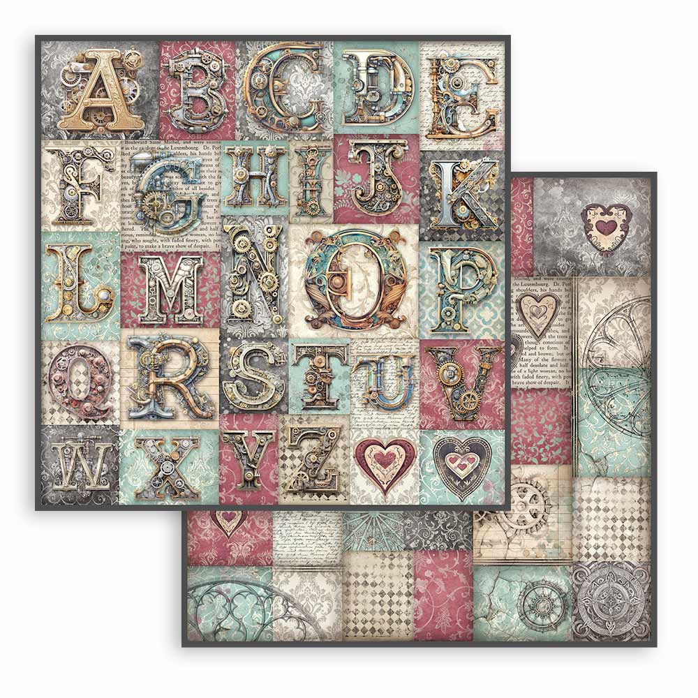 Bloc Scrapbooking 10 Hojas Master of Magic Stamperia - Image 10