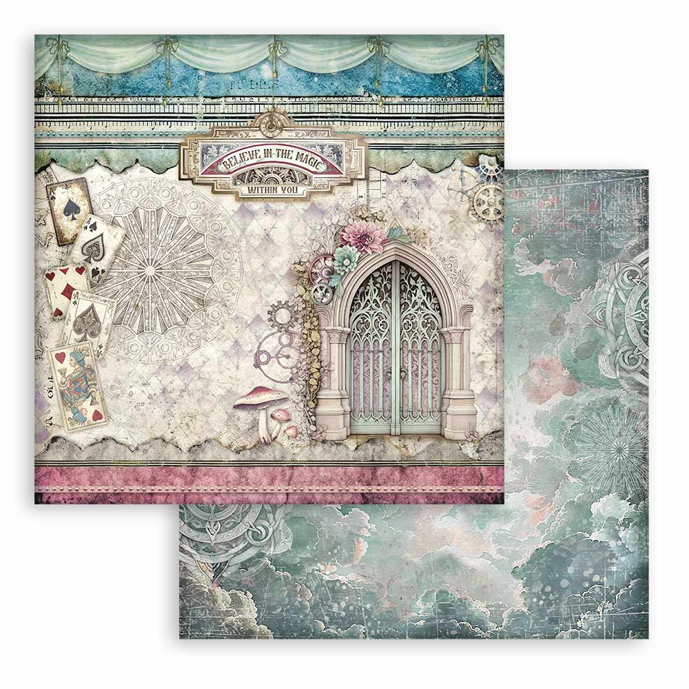 Bloc Scrapbooking 10 Hojas Master of Magic Stamperia - Image 12