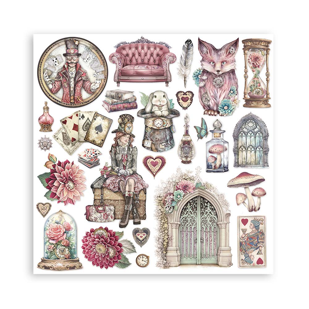 Bloc Scrapbooking 10 Hojas Master of Magic Stamperia - Image 14