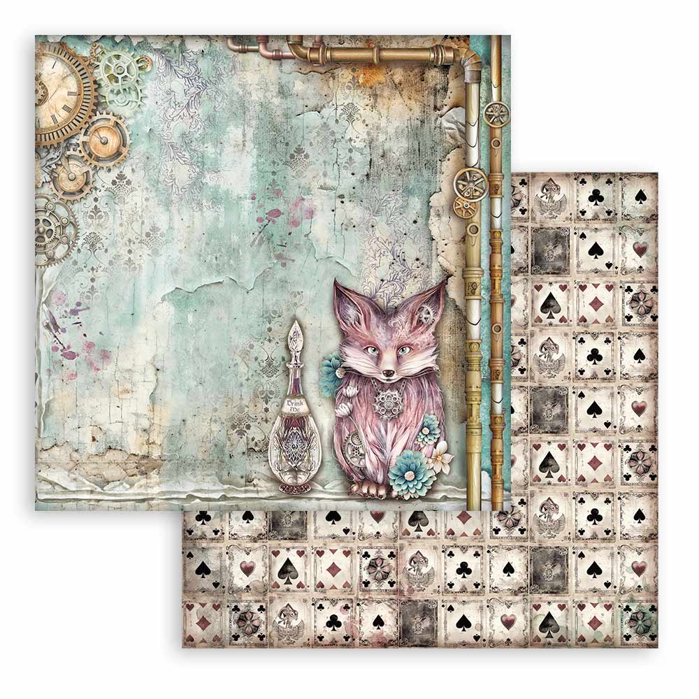 Bloc Scrapbooking 10 Hojas Master of Magic Stamperia - Image 5