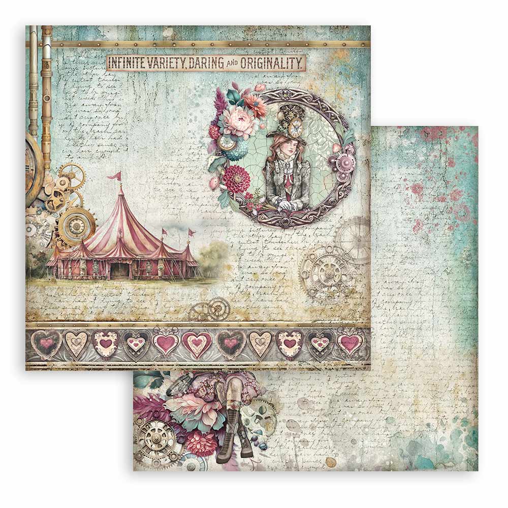 Bloc Scrapbooking 10 Hojas Master of Magic Stamperia - Image 6