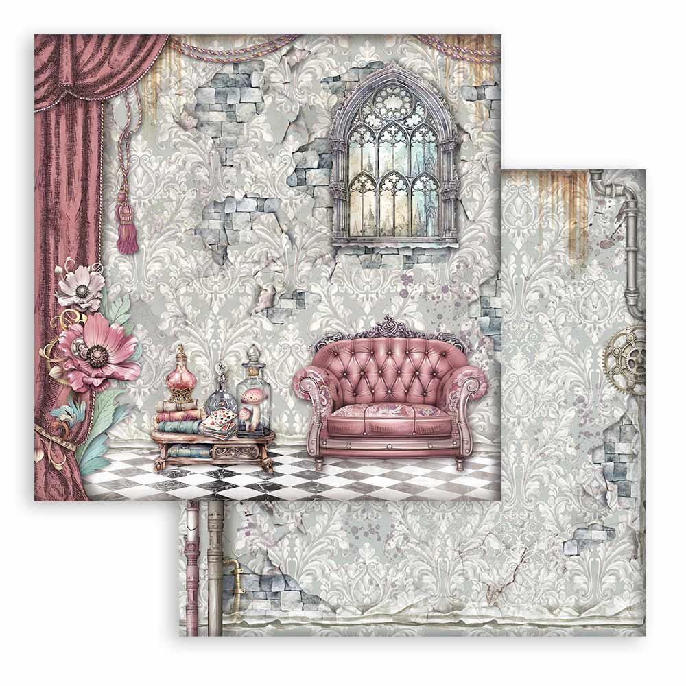 Bloc Scrapbooking 10 Hojas Master of Magic Stamperia - Image 9