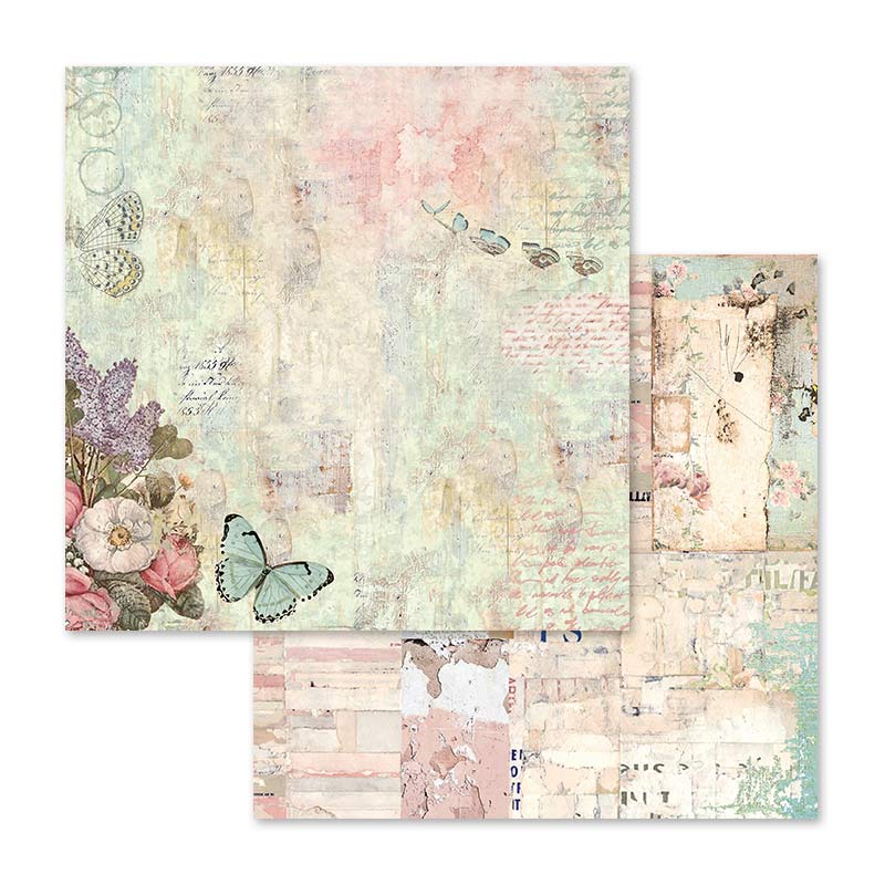 Bloc Scrapbooking 10 Hojas Wonderland 12x12 Stamperia - Image 5