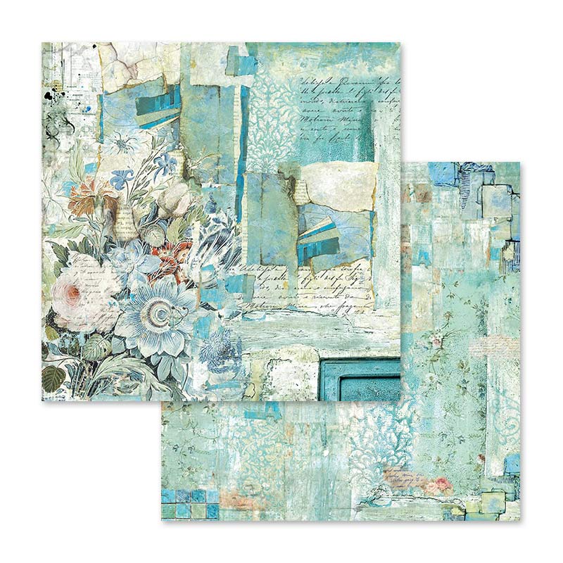 Bloc Scrapbooking 10 Hojas Wonderland 12x12 Stamperia - Image 7
