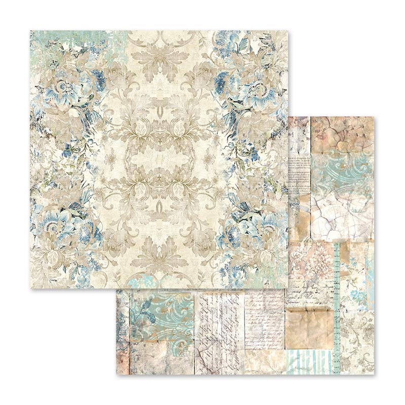 Bloc Scrapbooking 10 Hojas Wonderland 12x12 Stamperia - Image 9